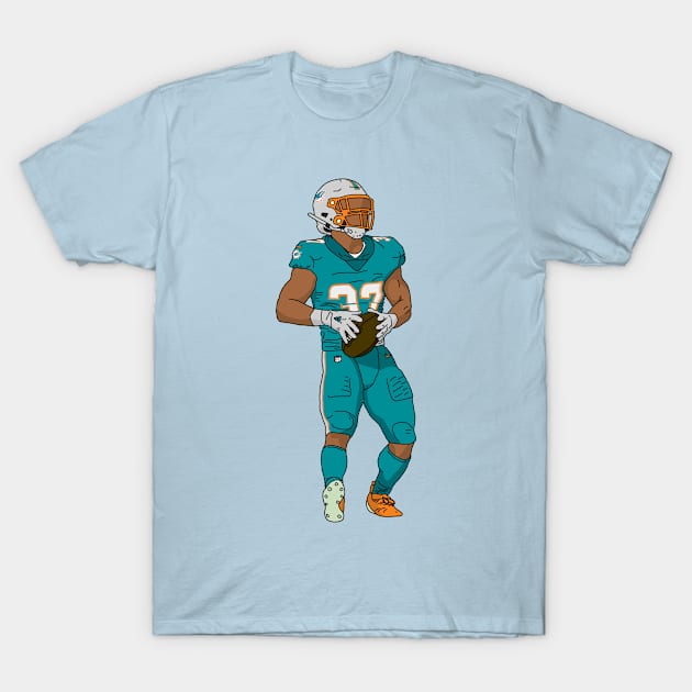 Myles Gaskin T-Shirt by Mcsdesign14